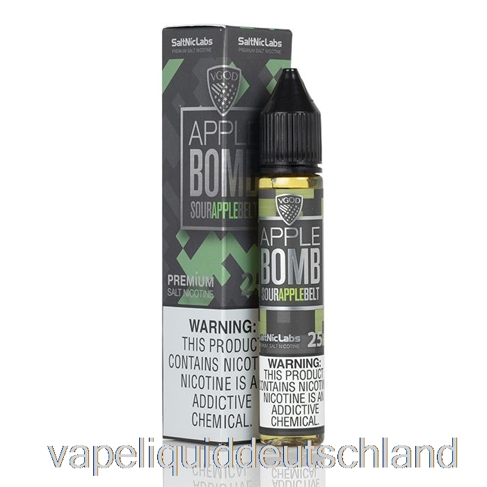 Apfelbombe - Vgod E-Liquid - 60 Ml 0 Mg Vape Deutschland